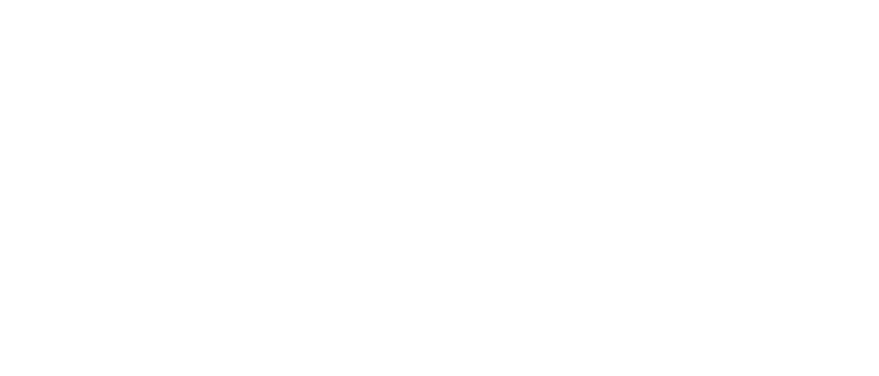 white logo for vinson orthodontics in a cursive font